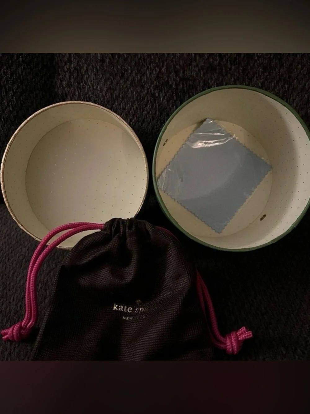 Kate Spade "You and Me" Engraved Idiom Bangle + Box & Dust Bag - Picture 5 of 6